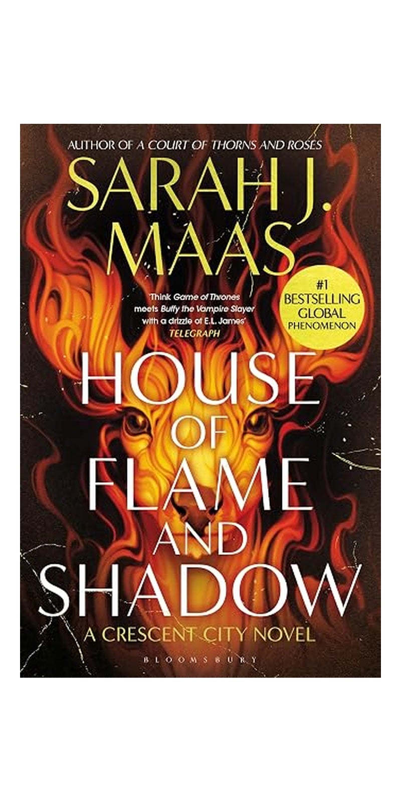 House of flame and shadow: The INTERNATIONAL BESTSELLER and the Smouldering Third Book in the Crescent City Series, from the Creator of ACOTAR (Book 3) | Authored by Sarah J. Maas | Paperback | Published by Bloomsbury Publishing | Bestselling Crescent City Adult Fantasy Romance