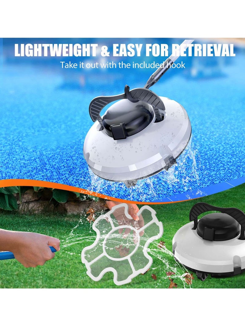 Generic Cordless Robotic Pool Vacuum for Above Ground Pools, Dual,Drive Motors, 90,120 Minutes Runtime, IPX8 Waterproof, Lightweight Design, Auto,Dock Feature  - Image 5