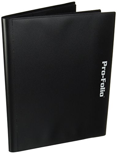 BCW ProFolio 9Pocket Card Album Black Archival Safe SideLoading Trading Card Binder Premium Collectible Storage Solution for Trading Cards TCG Sports Cards and More 360Card Capacity - Image 1