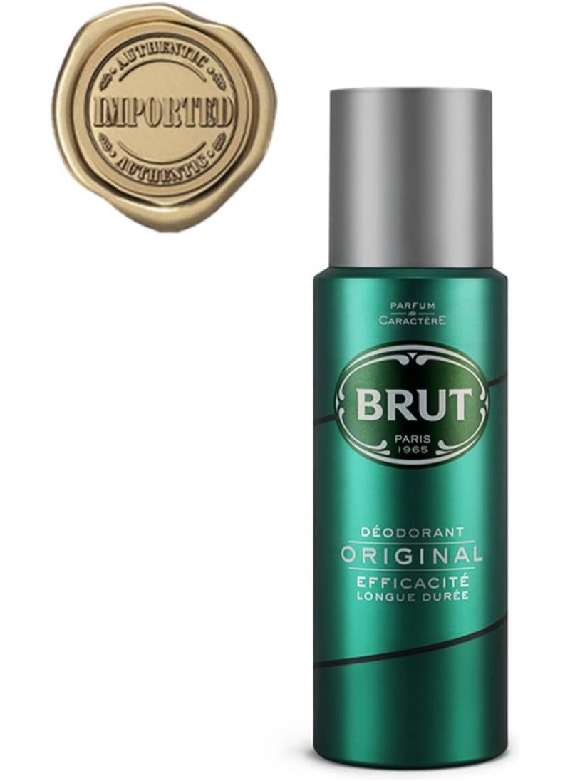 BRUT Brut Original Deodorant For Men, 200ml  - Image 2
