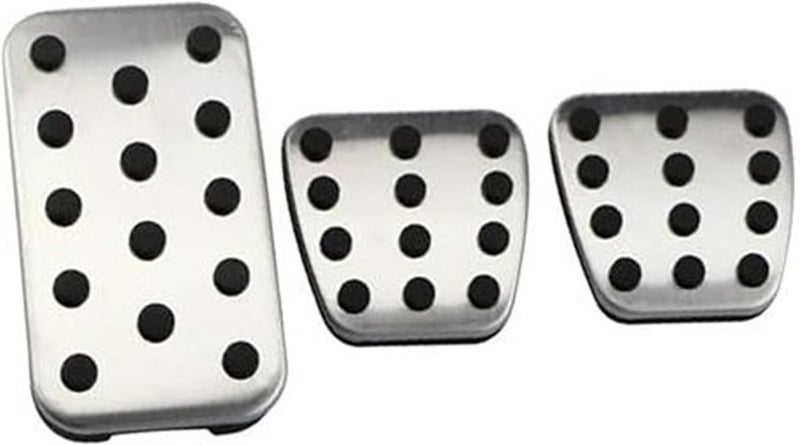 Wivplex Stainless Steel Pedal Pad Set - Image 1