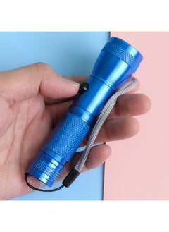 Dry Battery Flashlight Reading Student Dormitory Special Strong Light Super Bright Children's Eye Protection Small Flashlight-Product Specifications:8863 Blue Carton (collection Comes With 2 Batteries)