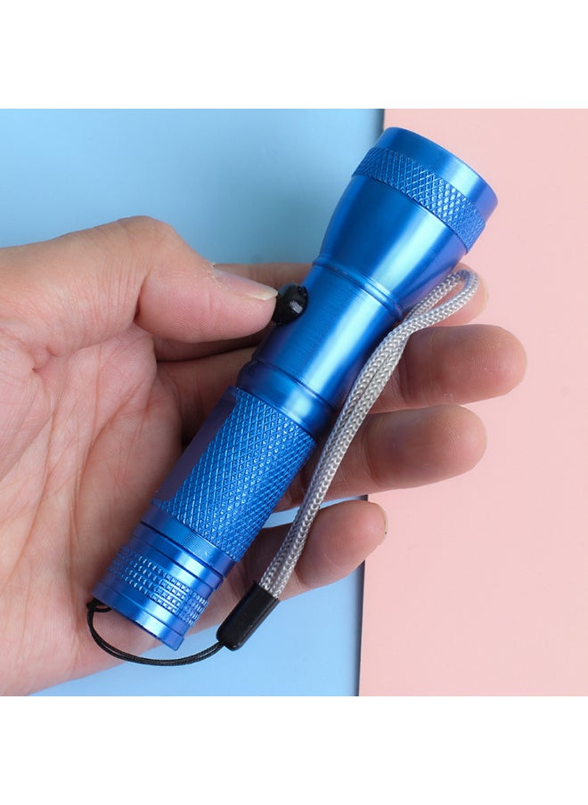 Generic - Dry Battery Flashlight Reading Student Dormitory Special Strong Light Super Bright Children's Eye Protection Small Flashlight-Product Specifications:8863 Blue Carton (collection Comes With 2 Batteries) - Image 1