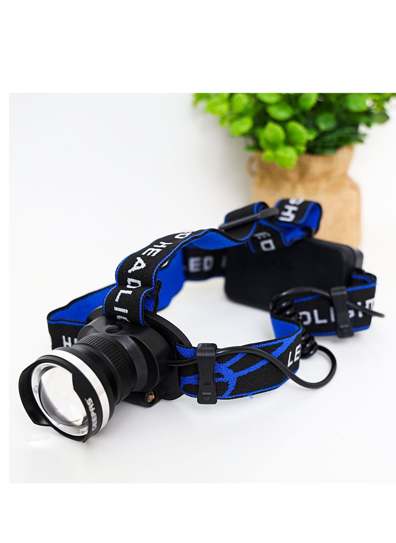 Rechargeable Led Head Lamp- 1500 Mah Battery with 4-6 hours Working | 3 Modes Bicycle Camping Torch & Emergency Lights - pzsku/ZD3D5CBA5B597FA1C3E84Z/45/_/1643287850/5b9bd566-beed-4b7f-9e31-27621a10a201