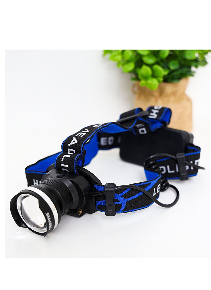 GEEPAS Rechargeable Led Head Lamp- 1500 Mah Battery with 4-6 hours Working | 3 Modes Bicycle Camping Torch & Emergency Lights  - Image 5