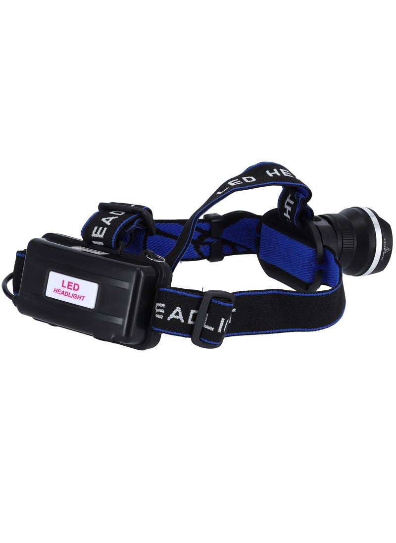 Rechargeable Led Head Lamp- 1500 Mah Battery with 4-6 hours Working | 3 Modes Bicycle Camping Torch & Emergency Lights