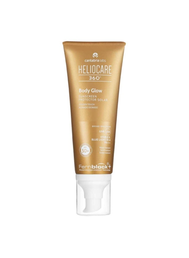 هيليوكير 360º سائل توهج الجسم بعامل حماية من الشمس 50+ 100 مل - Image 1