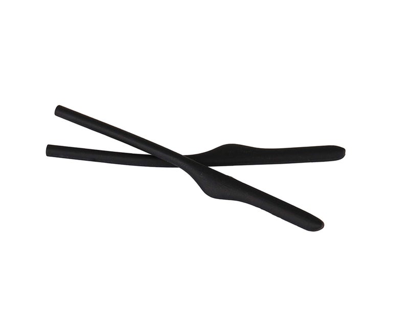 NicelyFit Replacement Temple Ear Socks for Oakley OX3122 OX3125 OX5089 OX5148 Glass Frames (Black - 1 Pair) - Image 5