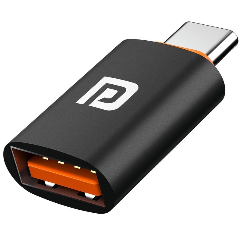 Portronics محول Portronics Bridge Y USB 3.0 إلى Type C OTG، نقل بيانات عالي السرعة 10Gbps، محول Thunderbolt إلى USB، متوافق مع جميع أجهزة Type C، الهواتف الذكية، أجهزة الكمبيوتر المحمولة، الأجهزة اللوحية، الشواحن، MacBook - Image 1
