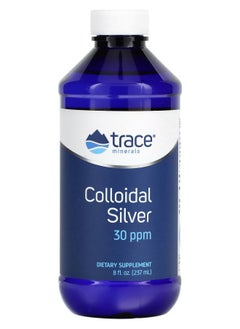 Trace Minerals Colloidal Silver 30 ppm 8 fl oz (237 ml) 
