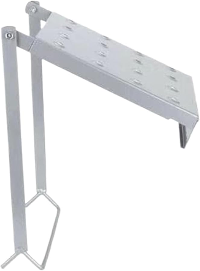 Ladder Step Panel Work Tray Tool Holder 150Kg Load Stable Support for High Altitude Jobs - Image 1