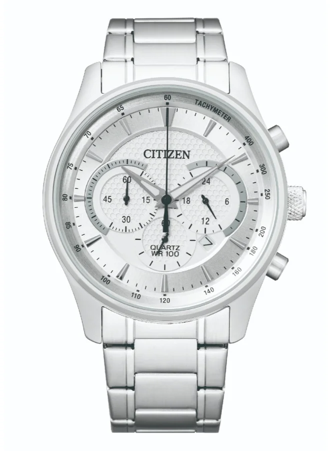 CITIZEN Stainless Steel  Analog Watch AN8190-51A - 42 mm