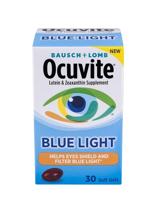 Ocuvite درع الضوء الأزرق لوتين زياكسانثين فيتامين العين 30 جيل طري (عبوة من 2) - Image 2
