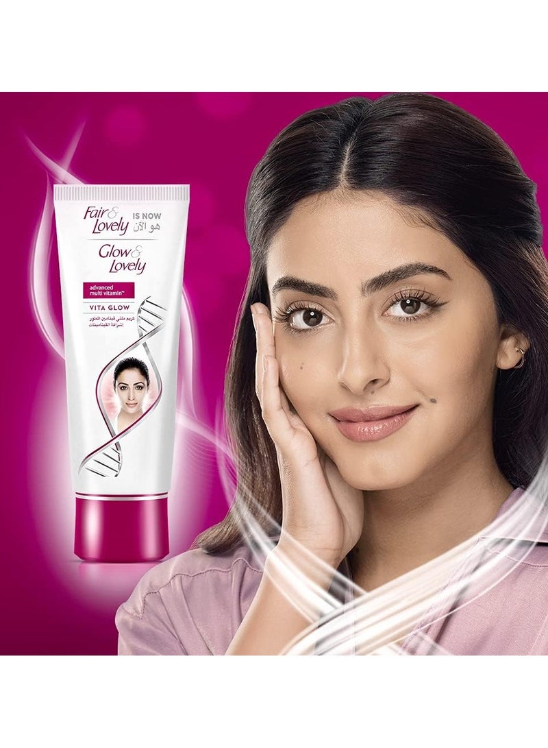 Fair & Lovely Glow & Lovely Face Cream Advanced Multi-Vitamin Vita Glow 100g - Image 5