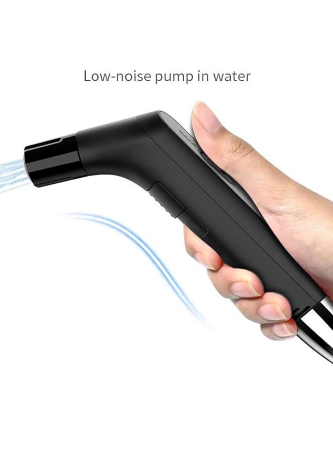 Electric Rechargeable Handheld Personal Travel Bidet Sprayer for Toilet,Bathroom and Outdoor Hiking Strong - Soft Pressure Options Refreshing Clean with 2.3Liters Water Storage - Image 4