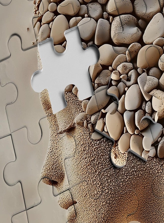 BBOLDIN Beautiful Women Art Puzzles for Adults 1000 Pieces Nature, Pretty Beach Aesthetic Impossible Jigsaw Puzzles, Hard Difficult Challenging Puzzle - Image 4