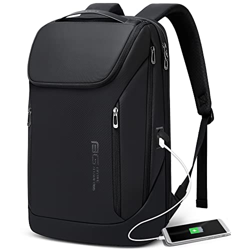 BANGE Business Smart Backpack Waterproof fit 15.6 Inch Laptop Backpack with USB Charging Port,Travel Durable Backpack - Image 1