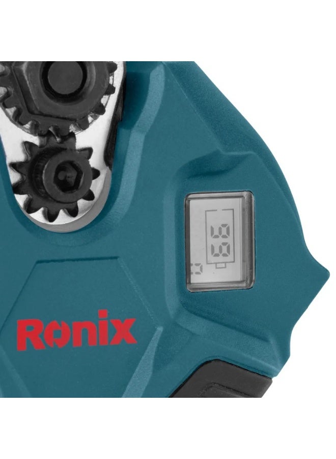 رونيكس مقص تقليم كهربائي لاسلكي Ronix 8660 – محرك بدون فُرش، شحن سريع، قطع حتى 28 مم - Image 3
