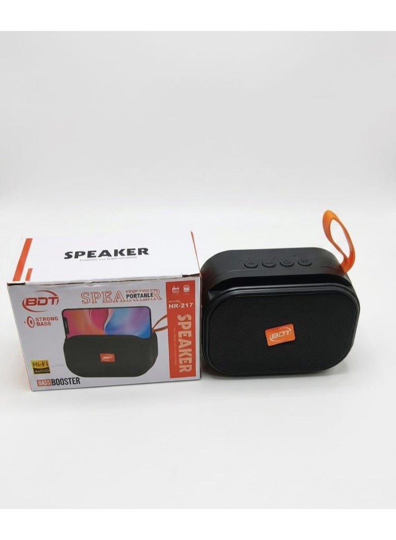 BDT Portable Bluetooth Speaker HR-217 with Integrated Phone Holder - Hi-Fi Audio with Bass Booster - Available in 3 Colors - Image 2