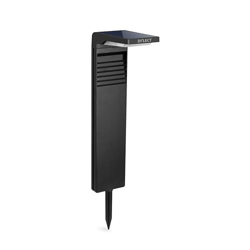Dylect® Luxe Solar Garden Light/Pathway Light for Garden, Resort/Hotel, Outdoor Plants, Balcony, IP44 Waterproof, 2200mAh Battery, Up to 10Hr Run-Time, Auto On-Off (Ground Mount, Cool White) - Image 1