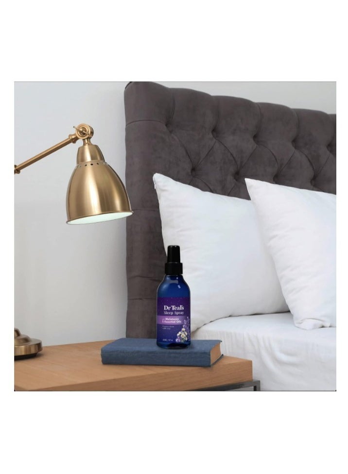 دكتور تيل بخاخ النوم من دكتور تيلز - مزيج مهدئ مع الميلاتونين واللافندر والزيوت العطرية للبابونج 177 مل. - Image 4