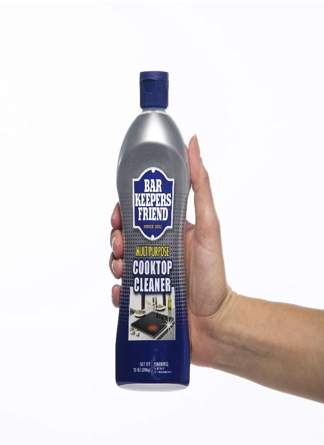 BAR KEEPERS FRIEND Multipurpose Cooktop Cleaner (13 oz) - Liquid Stovetop Cleanser - Safe for Use on Glass Ceramic Cooking Surfaces, Copper, Brass, Chrome, and Stainless Steel and Porcelain Sinks'] - pzsku/ZD3D680D3E735F79B3239Z/45/_/1692790886/24cee88f-1874-4131-8069-99308880fc20