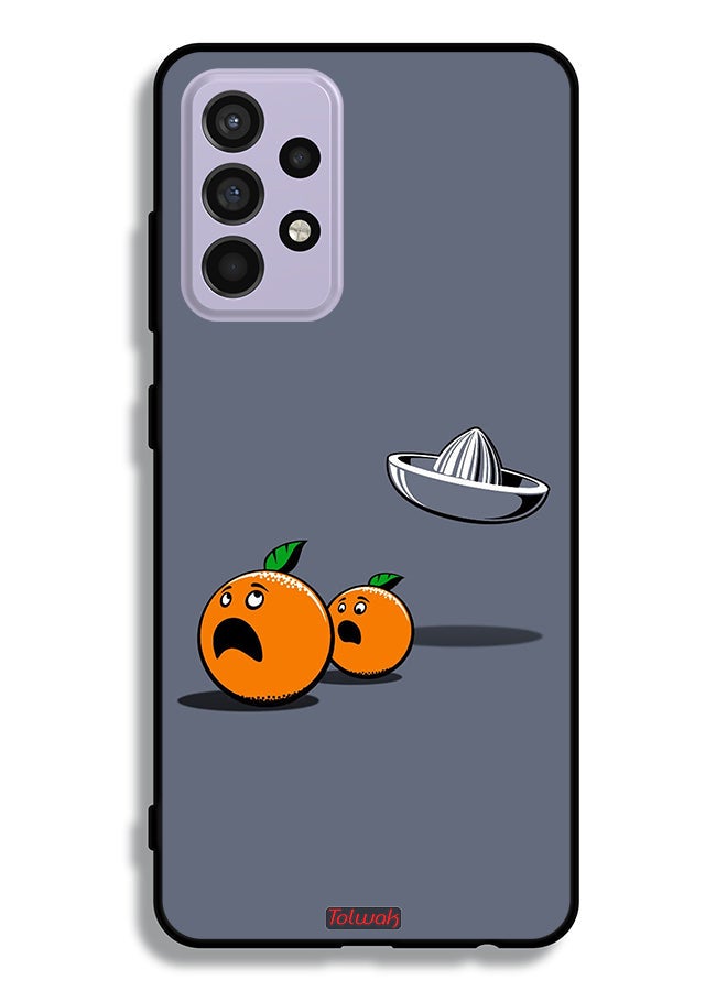 Tolwak Samsung Galaxy A52s 5G Protective Case Cover Minimalism Digital Art Humor - Image 1