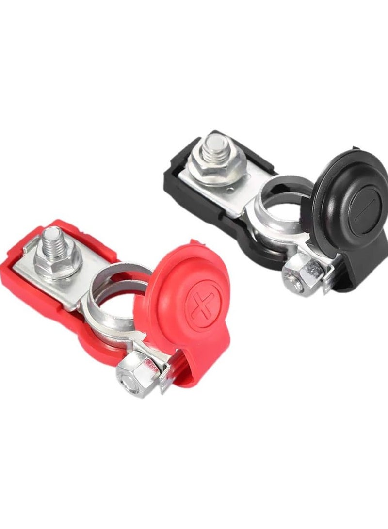 High-Quality Battery Terminals (Clamps), Compatible with All Cars and Batteries, Ideal for Boats and RVs - Fast & Safe Connectors