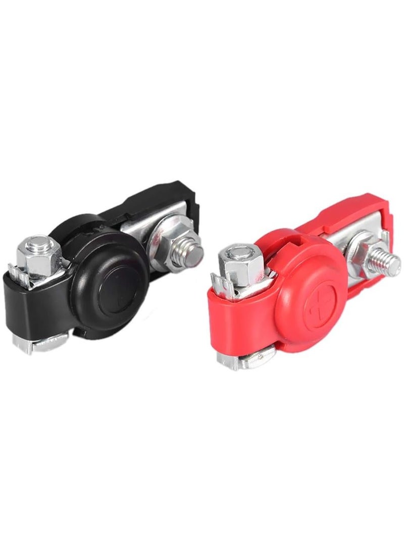 High-Quality Battery Terminals (Clamps), Compatible with All Cars and Batteries, Ideal for Boats and RVs - Fast & Safe Connectors