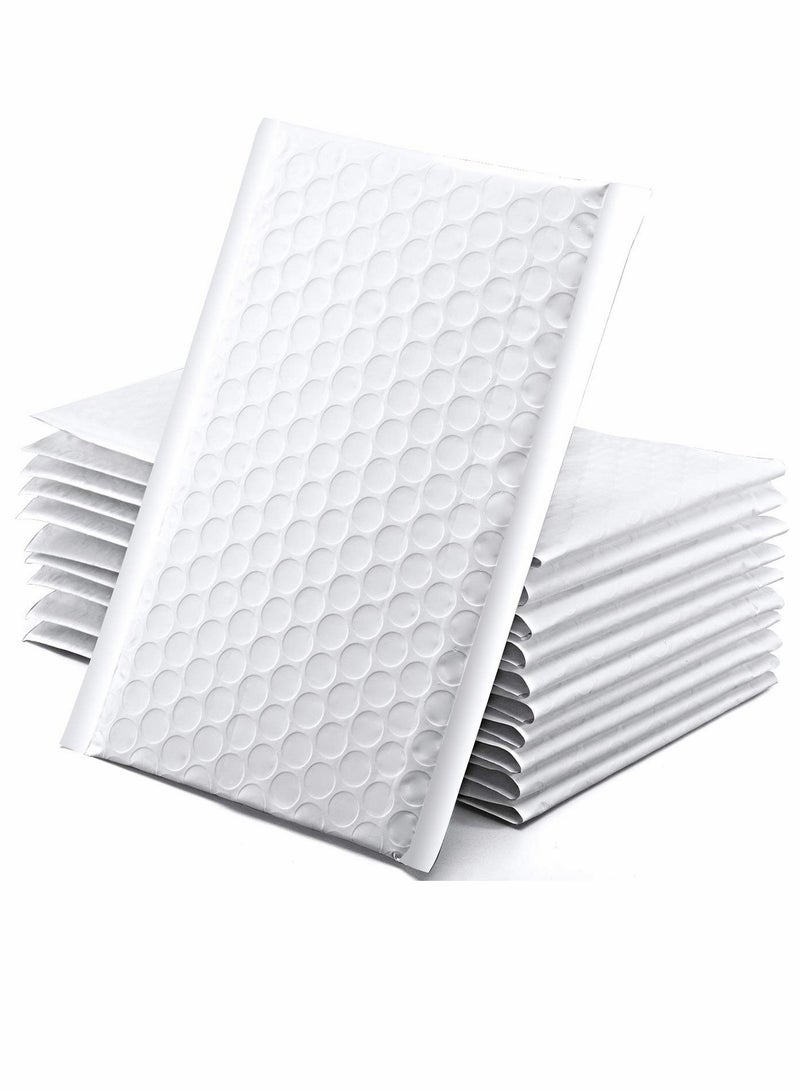 Bubble Out Bags, 50pcs Self-Seal Co-extruded Film Bubble Mailers Anti-static Cushioning Wrap Pouch for Shipping, Storage and Moving, White - Image 1