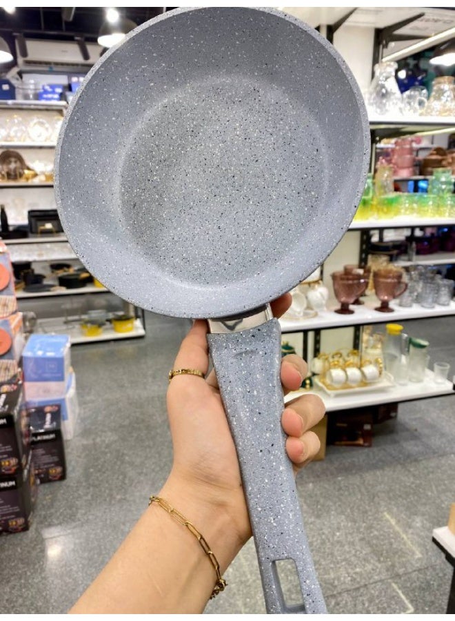 ✨ Galaxy Granite 3-Piece Frying Pan Set ✨ Durable performance and kitchen elegance 👌 • Heavy-duty granite material for long-lasting use • Non-stick surface for healthy cooking • Even heat distribution • Easy to clean and suitable for all cooking needs Sizes: 20/24/28 cm Code: 109307 - Image 2