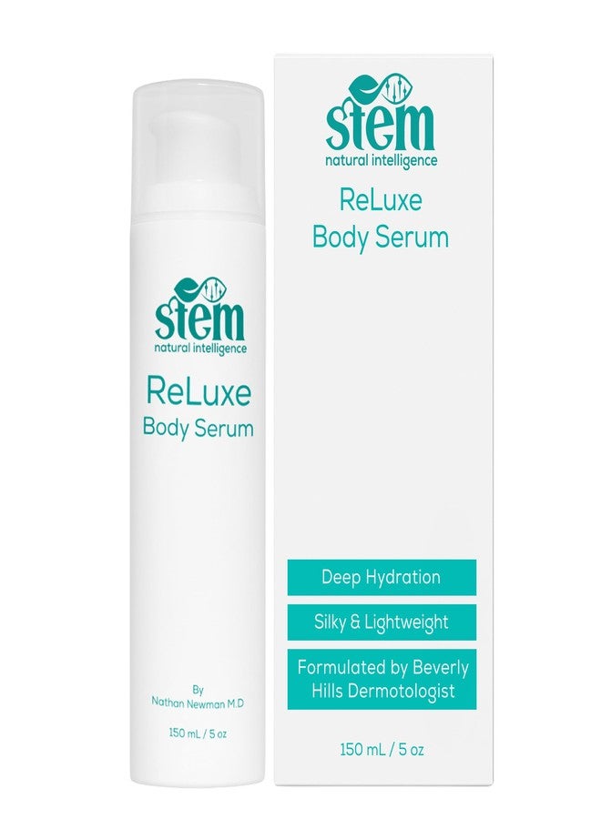 STEM Natural Intelligence ReLuxe Body Serum, Hydrating Serum for Women, Whole Body and Facial Care, Premium Ingredients for Luxury Skin Care, Dermatologist Developed & Tested Research, 5 oz - Image 1