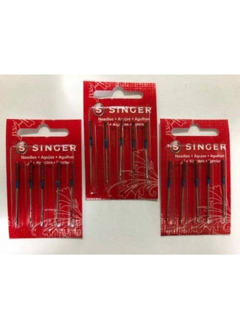 SINGER 3 Pack 18 Sewing Machine Needle 