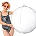 Shappy 1 Piece 5 Feet Giant Inflatable Beach Balls 60 Inch Large Transparent Beach Ball Huge Clear Oversize Jumbo for Summer Swimming Pools Water Party - Image 3