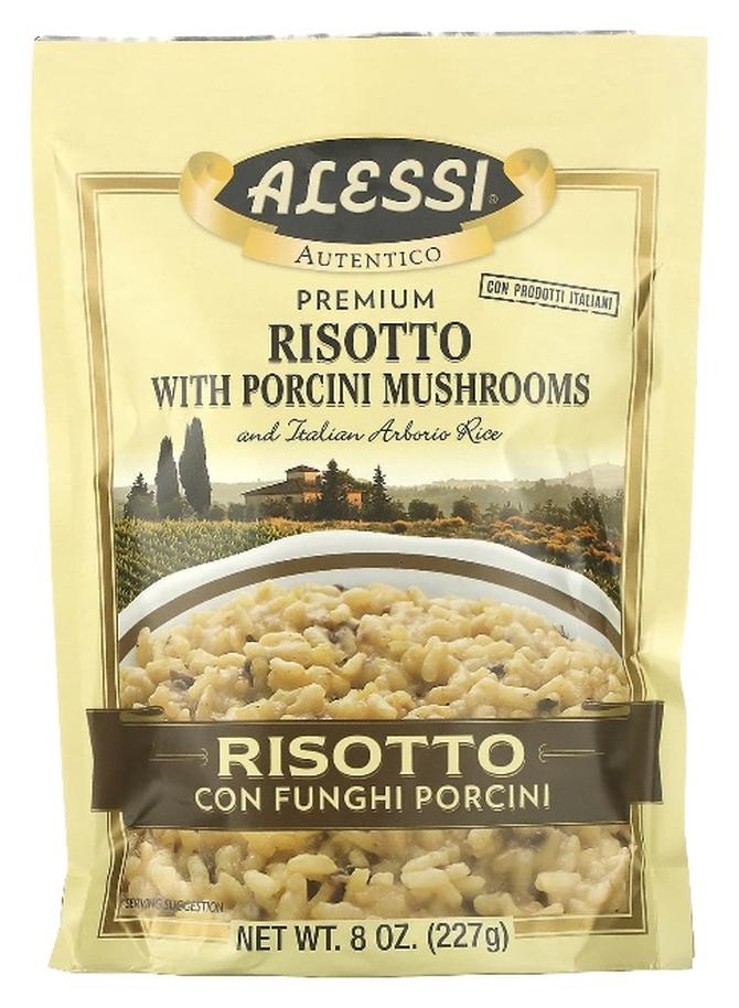 ALESSI أليسي، ريزوتو مميز مع فطر بورسيني وأرز أربوريو الإيطالي، 8 أونصات (227 جرام) - Image 1