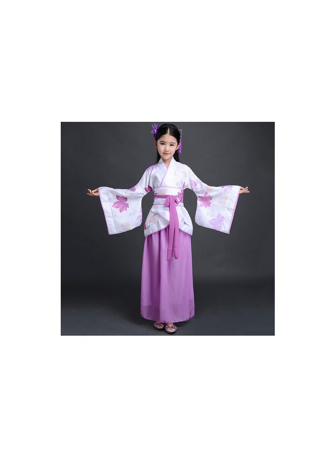 general Traditional Girl's Ancient Hanfu Costume - Elegant Princess Performance Dress for Stage, Cosplay & Cultural Events - Image 1
