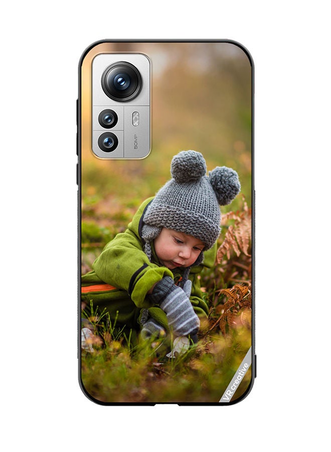 VR CREATIVE Protective Case Cover For Xiaomi 12 Pro Crawl Baby Design Multicolour - Image 1