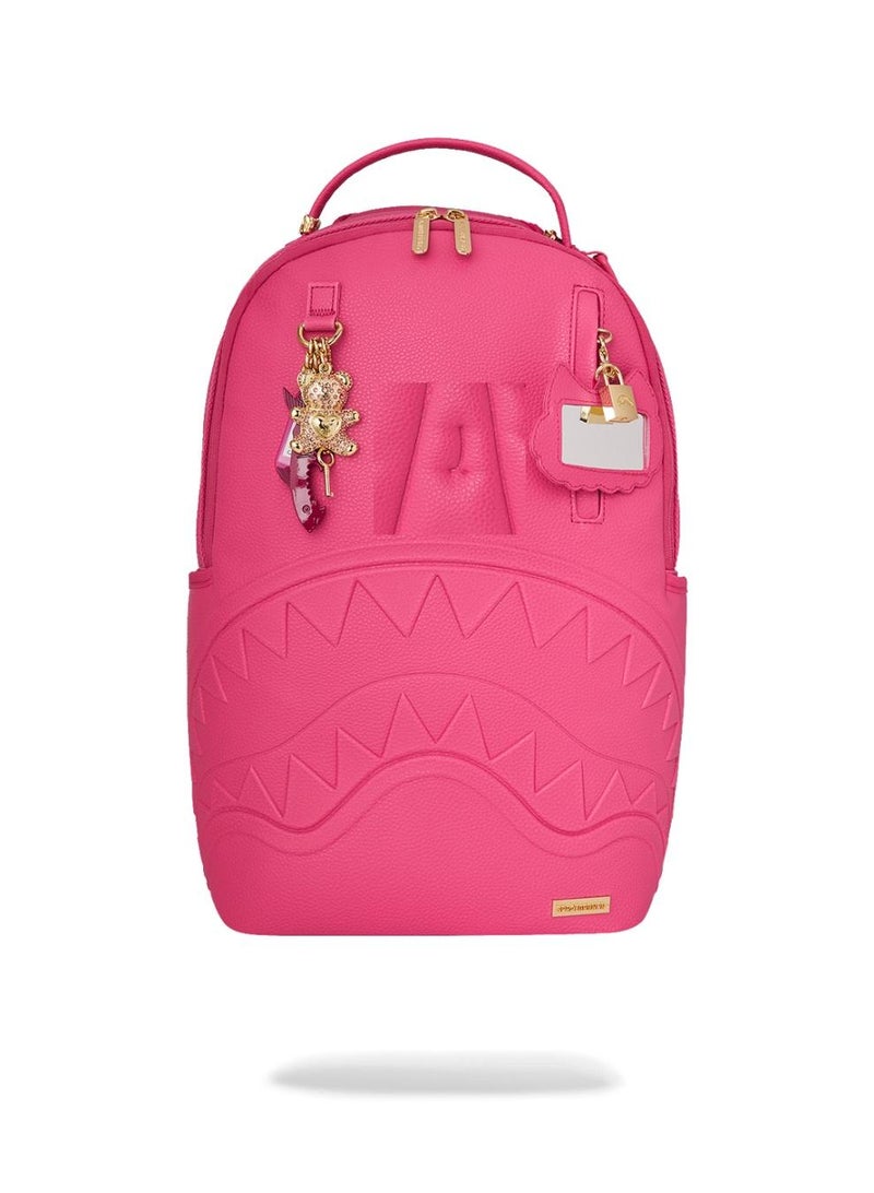 SPRAYGROUND حقيبة ظهر شيرك الوردية للهجوم - Image 1
