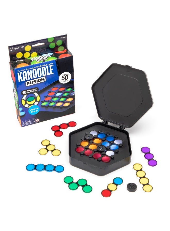 Learning Resources Kanoodle Fusion (Puzzles With Color Mixing, Ages 7+) - Image 1