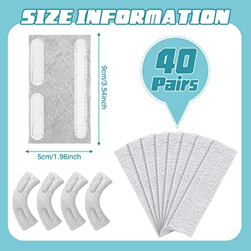 BBTO 40 Pack Nasal Cannula Ear Cushions Soft Oxygen Covers Tubing Ear Pads Comfort Cannula Wrap for Oxygen Users to Prevent Cheek Indentation Discomfort - Image 3