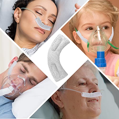 BBTO 40 Pack Nasal Cannula Ear Cushions Soft Oxygen Covers Tubing Ear Pads Comfort Cannula Wrap for Oxygen Users to Prevent Cheek Indentation Discomfort - Image 5