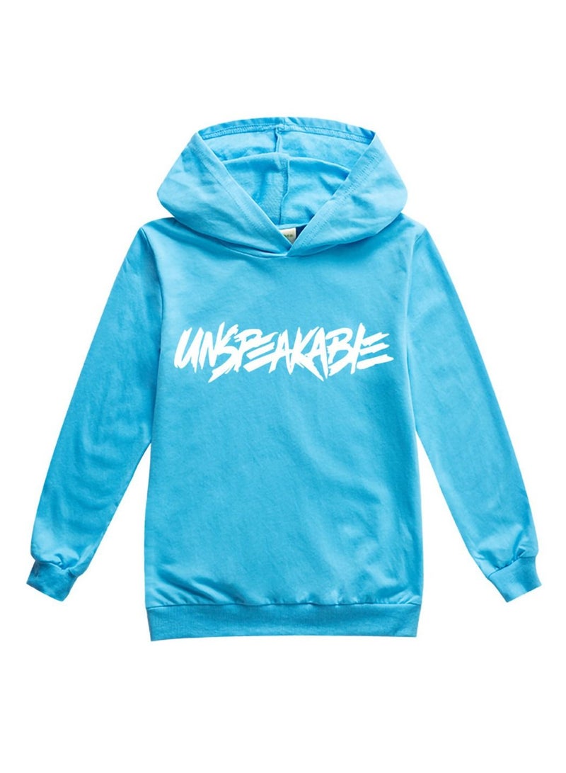 Unspeakable Hoodie Sweatshirts Tops Shirt For Kids Children Boys Girls - Image 1