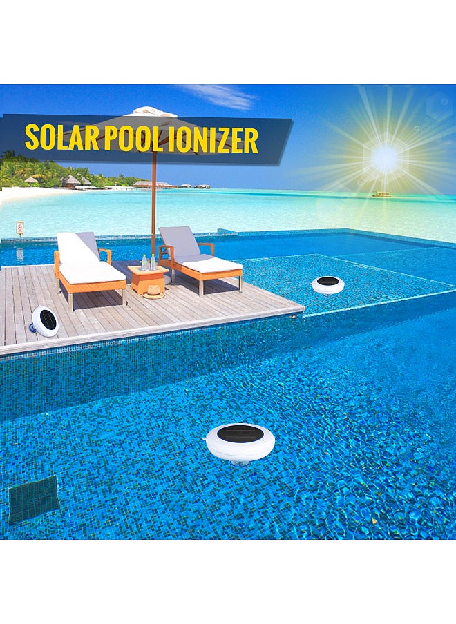 Generic - Solar Pool-Ionizer Copper Silver Ion Swimming Pool Solar Pool Ionizer Portable Purifier Eliminates - Image 1