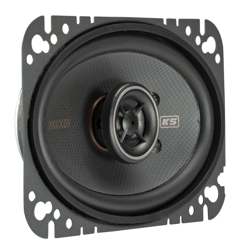KICKER 51KSC4604 KS-Series 4x6 Coaxial Speakers with .5" tweeters, 4-Ohm, Pair - Image 4
