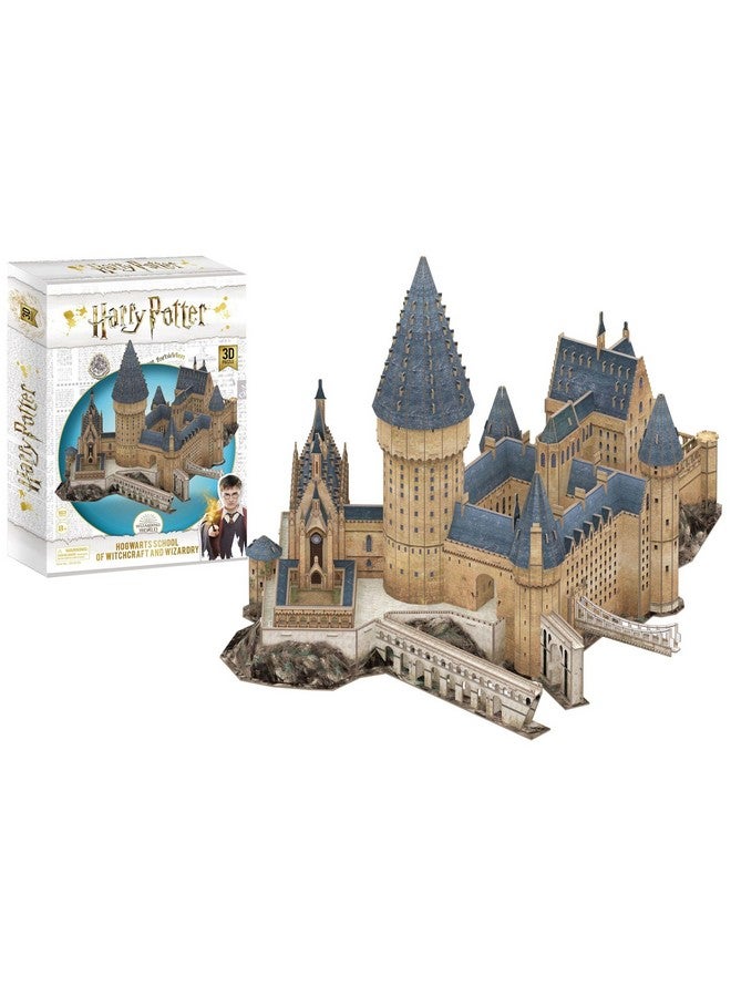4D Cityscape Harry Potter Great Hall Paper 3D Puzzle Standard Multicolored - Image 2