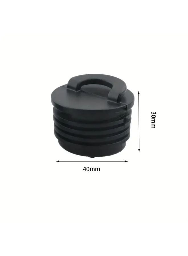 3 قطع مجموعة قابس دلو الكاياك العالمي بمقبض لفتحة تصريف فتحة الزورق - Image 3