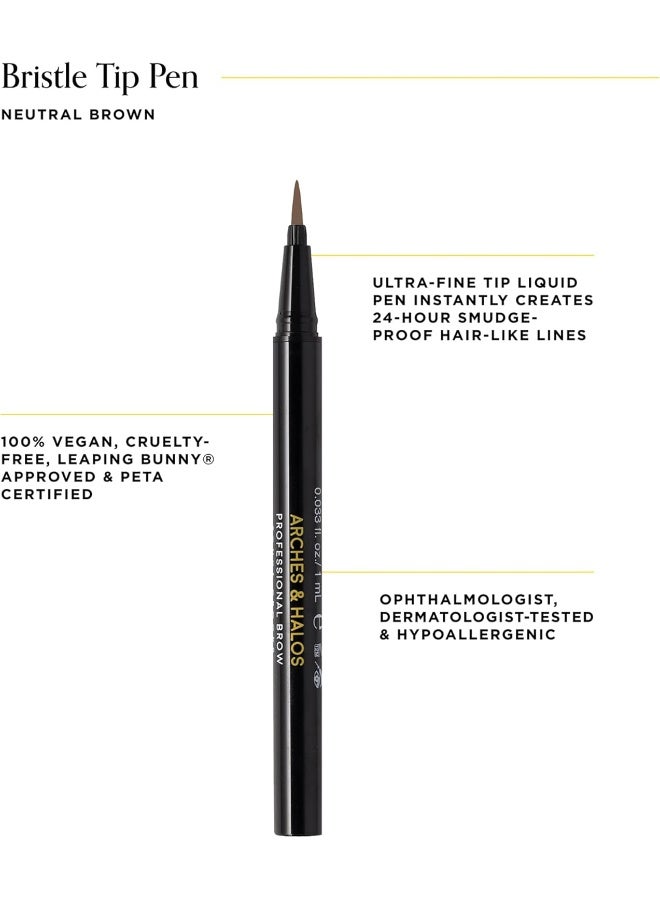 Arches & Halos Microfiber Tinted Brow Mousse Waterproof - Mocha Blonde for Women 0.106 oz - Image 5
