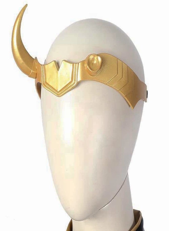 CAFELE Superhero Helmet with Horns, 2021 TV Series Movie Thor Ragnarok Norse Mythology Mask Cosplay Halloween Costume Party Props (Lady L0KI) - Image 5