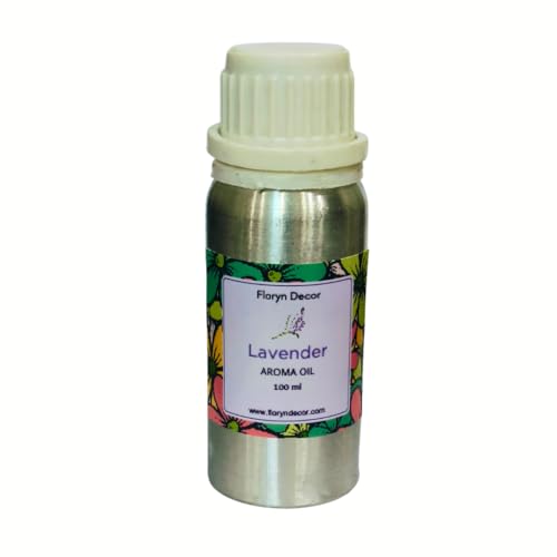 Floryn Decor Aroma Oil For Home Fragrance | Fragrance Aroma Oil (100 ML, Lavender) - Image 1