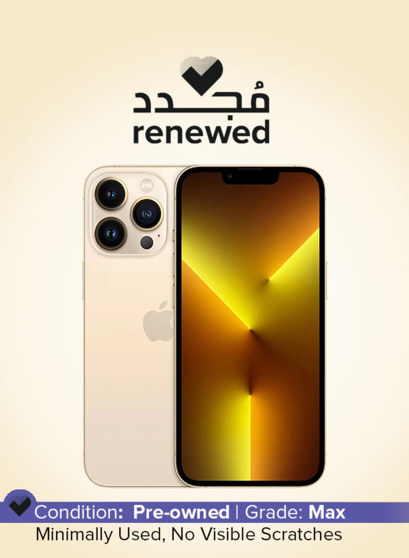 ابل  Renewed - iPhone 13 Pro 512GB Gold 5G With Facetime - International Version - Image 1